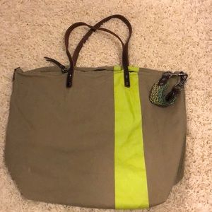 J.Crew Canvas Beach Bag